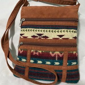 Vintage Handmade Crossbody Ecuadorian Bag